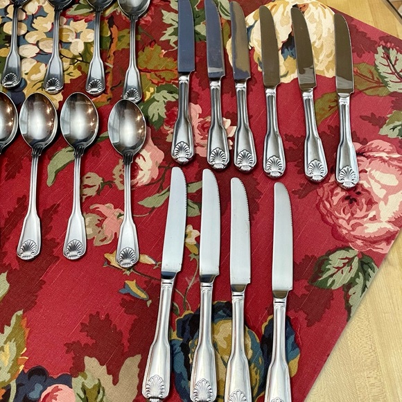 Supreme Cutlery by Towle Stainless Japan English Shell - Picture 2 of 7